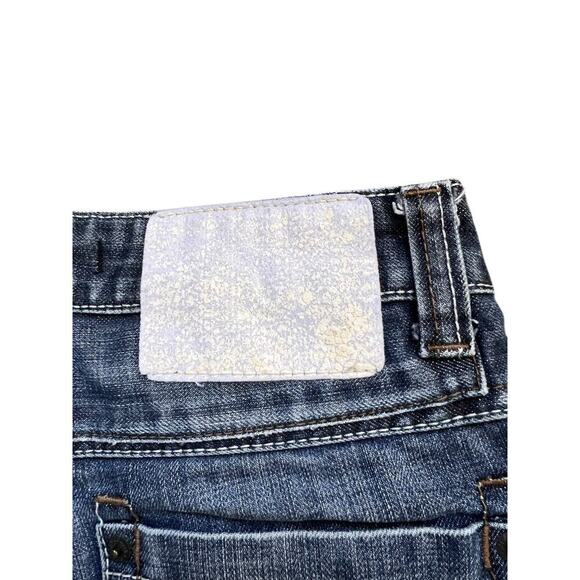 GFFERRE Jeans Womens Size 28 Blue Leg Denim Mid Rise‎ Fit Pockets Turkey - Picture 5 of 6